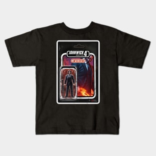 Fan Art Non-Official JW action figure design T-Shirt Kids T-Shirt